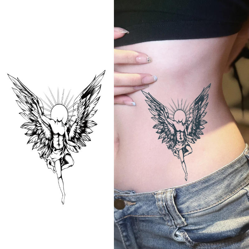 Alas divinas – Tatuaje Semi Permanente