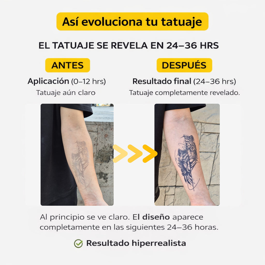 (10 tatuajes) Animales – Tatuaje Semi permanente