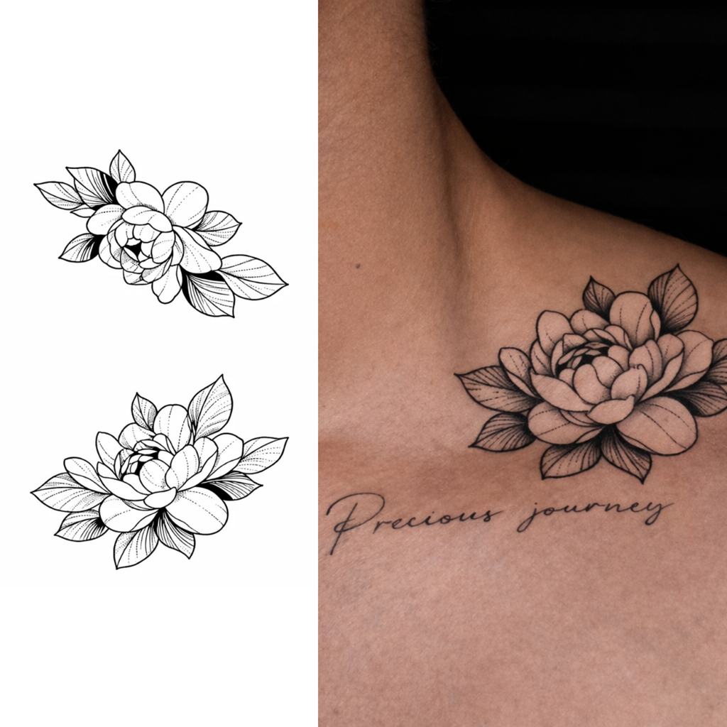 Bloom – Tatuaje Semi Permanente