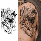 Espíritu guerrero – Tatuaje Semi Permanente