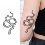 Serpiente – Tatuaje Semi Permanente