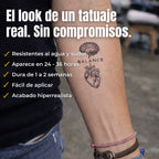 (10 tatuajes) Animales – Tatuaje Semi permanente