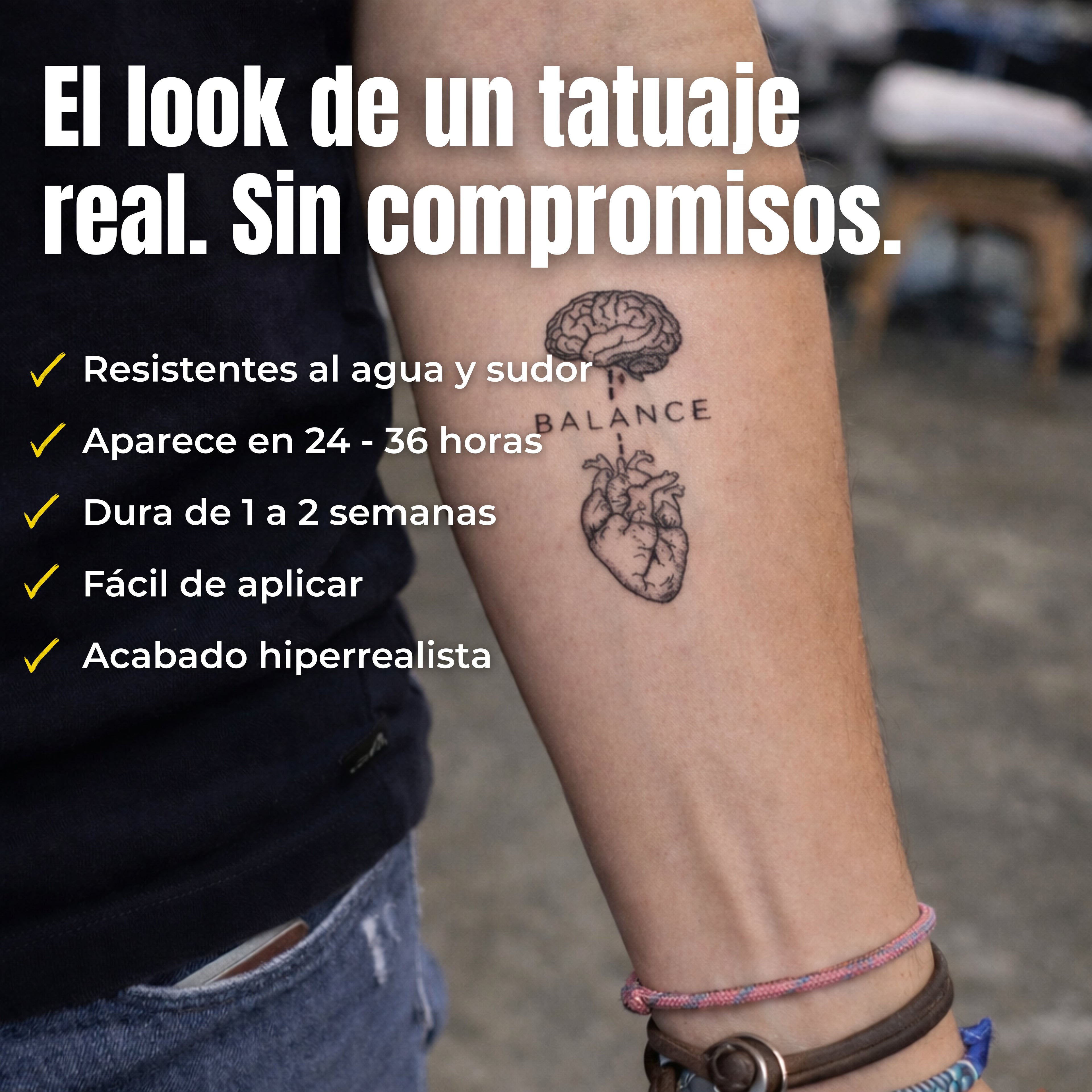 (10 tatuajes) Animales – Tatuaje Semi permanente