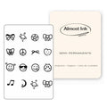(16 tatuajes) Emojis – Tatuaje Semi Permanente