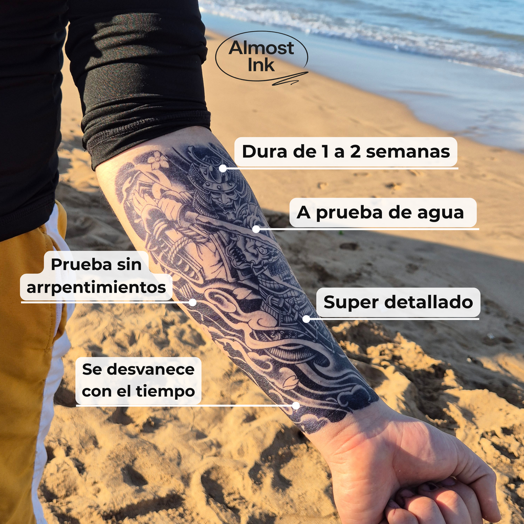 (10 tatuajes) Animales – Tatuaje Semi permanente