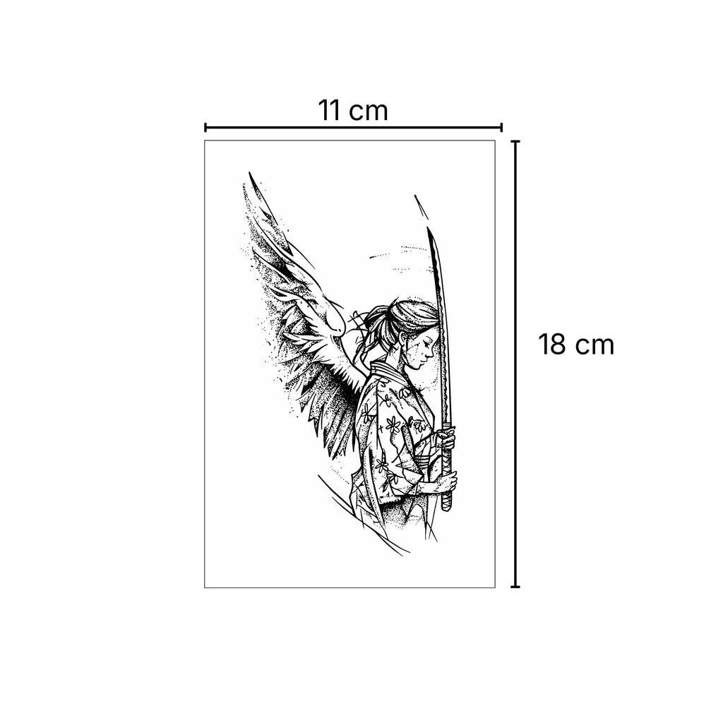 Guerrera – Tatuaje Semi permanente