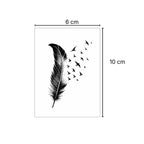 Pluma – Tatuaje Semi permanente
