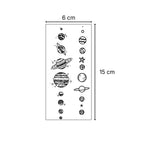 Sistema solar – Tatuaje Semi Permanente