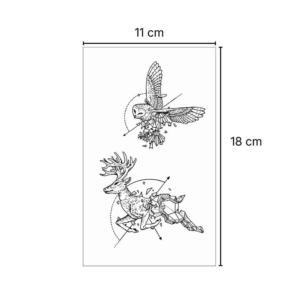 Animales Guardianes – Tatuaje Semi Permanente
