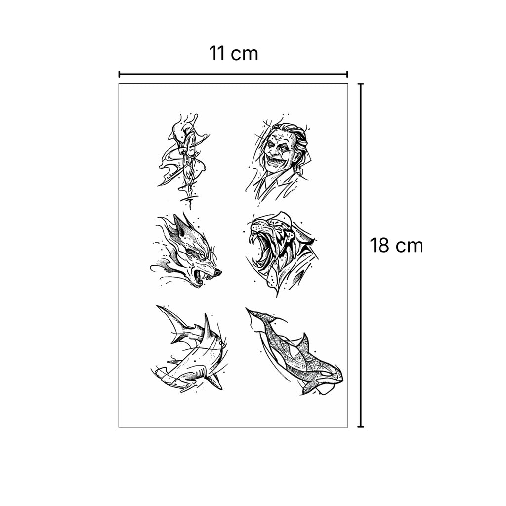 Instinto salvaje – Tatuaje Semi Permanente