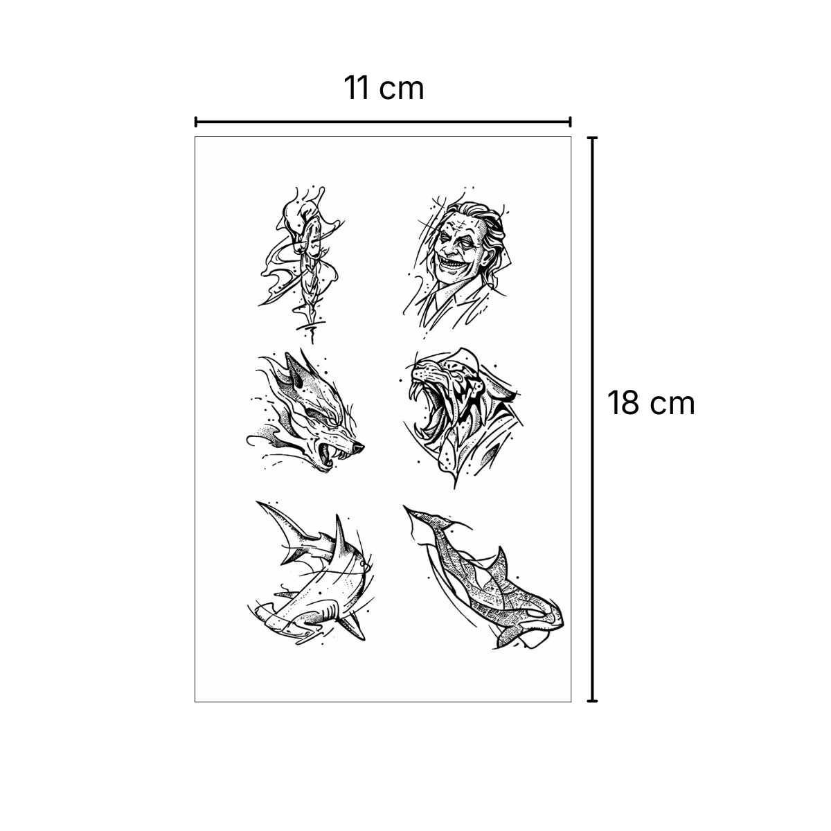 Instinto salvaje – Tatuaje Semi Permanente