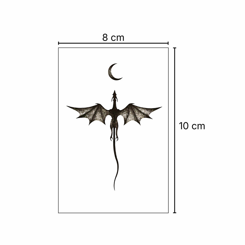 Dragón ascendente – Tatuaje Semi Permanente