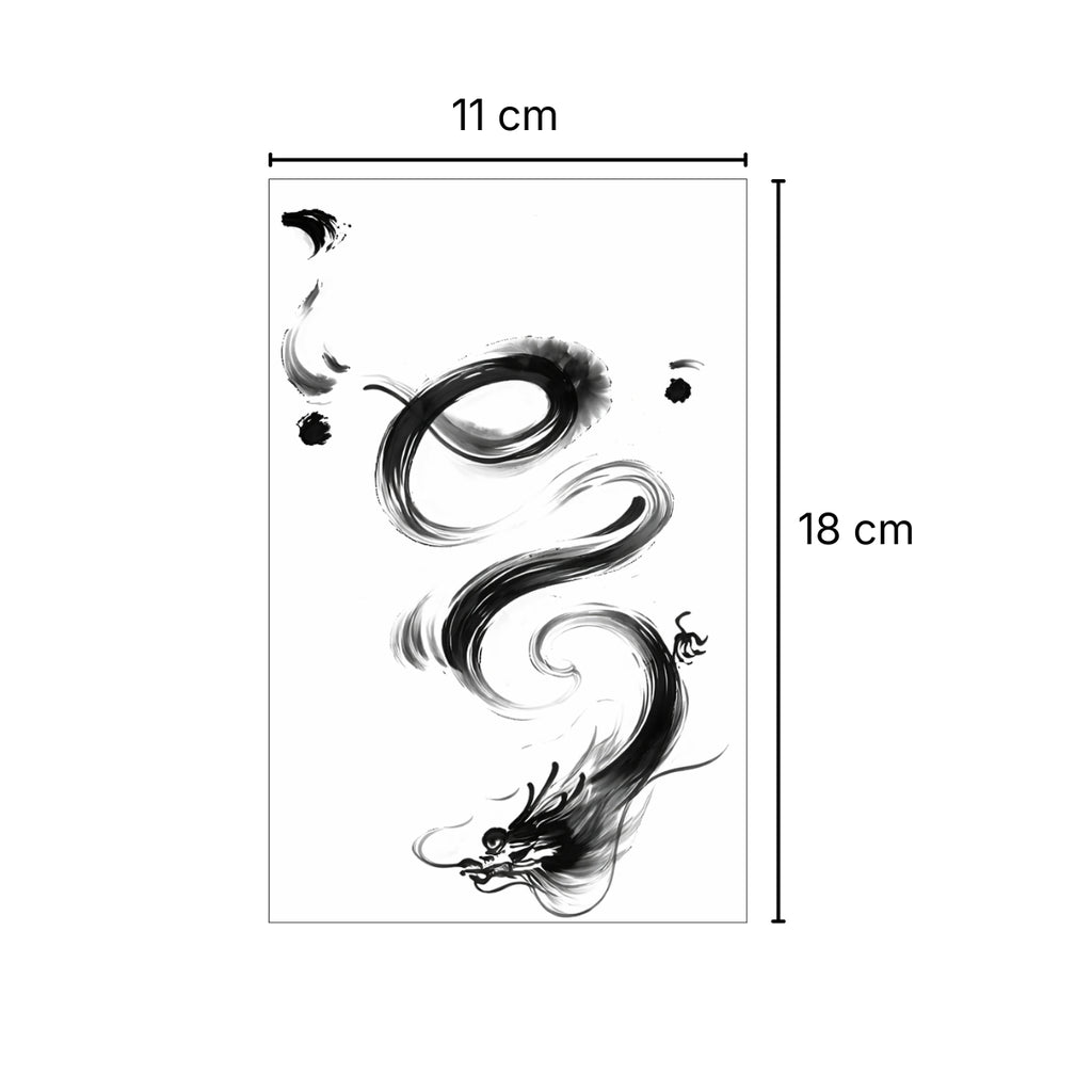 Dragón celestial – Tatuaje Semi Permanente