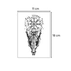 Brújula Vikinga – Tatuaje Semi Permanente