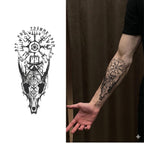 Brújula Vikinga – Tatuaje Semi Permanente